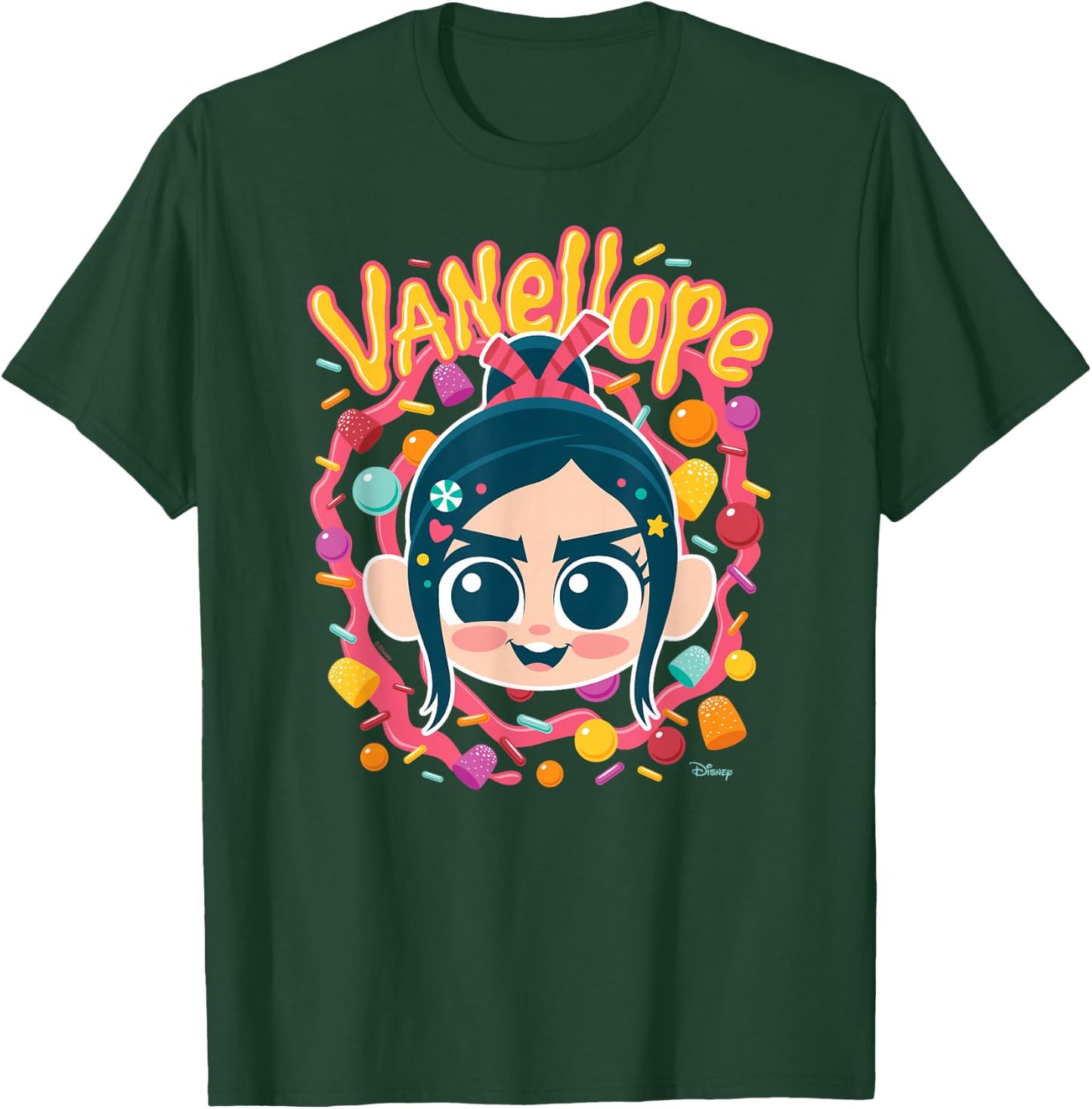 Wreck It Ralph - Vanellope Candy T-Shirt - T-Shirt | Forest