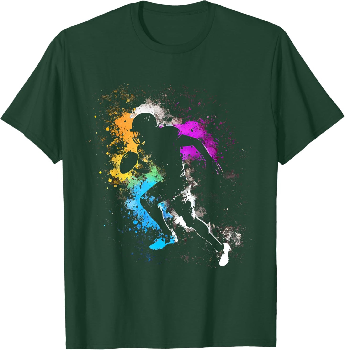 American Football Player American Football T-Shirt - T-Shirt | Forest