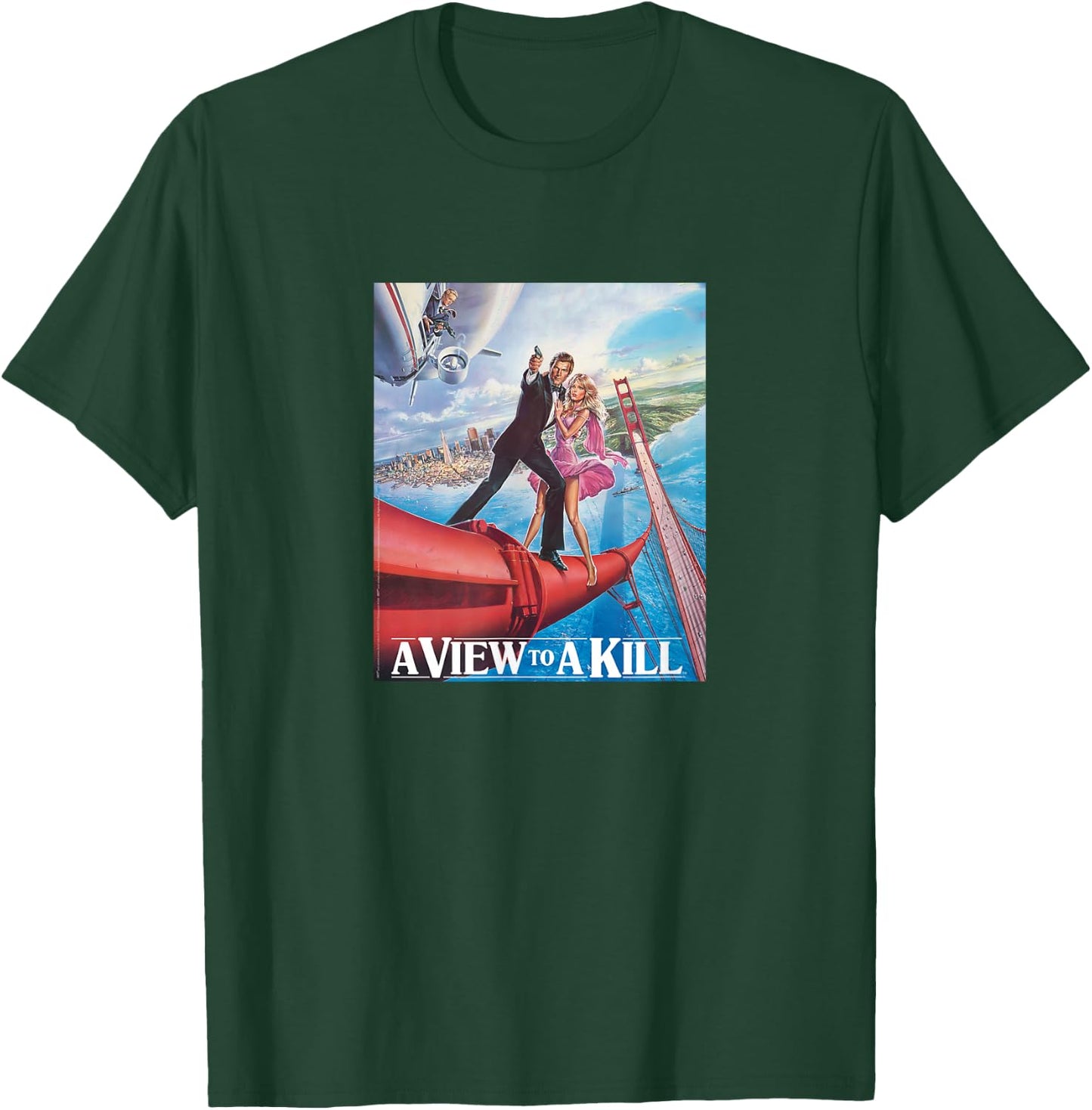 Official James Bond 007 A View to a Kill T-Shirt - T-Shirt | Forest