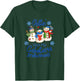 Chilling' With My Cafeteria Snowmies Snowman Lunch Lady Xmas T-Shirt - T-Shirt | Forest