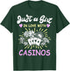 Casino Lover Casino Chips Outfit Slot Machine T-Shirt - T-Shirt | Forest