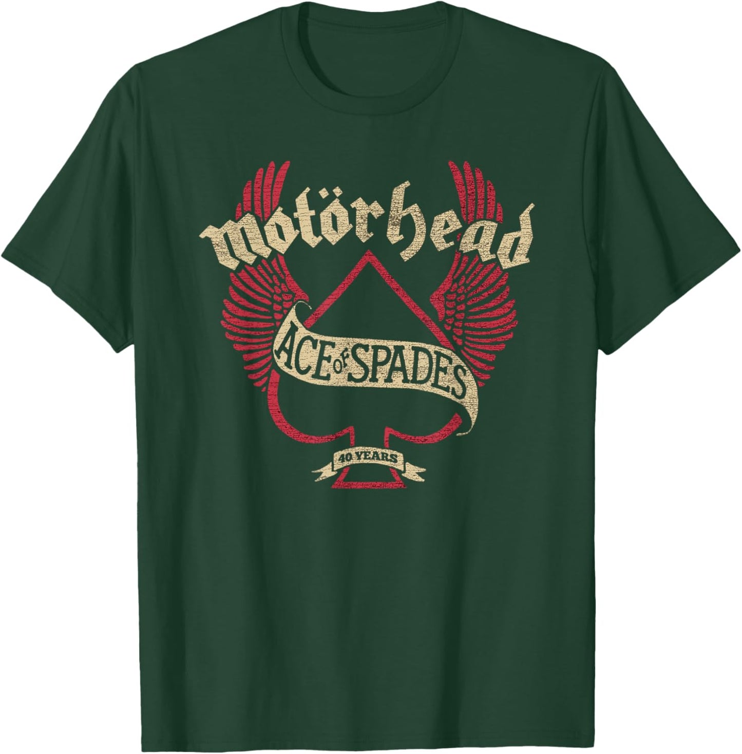 Motörhead – Spade Wings T-Shirt - T-Shirt | Forest