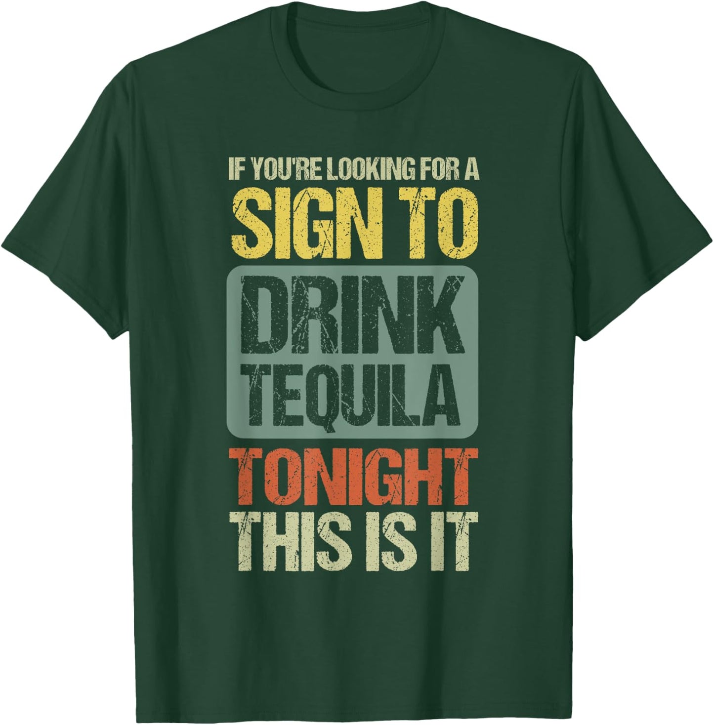 Mis Amigos Funny Salt Lime & Tacos Tequila T-Shirt - T-Shirt | Forest