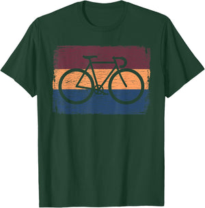 Vintage Cycling Funny Classic Bicycle Bicycling Lover Outfit T-Shirt - T-Shirt | Forest