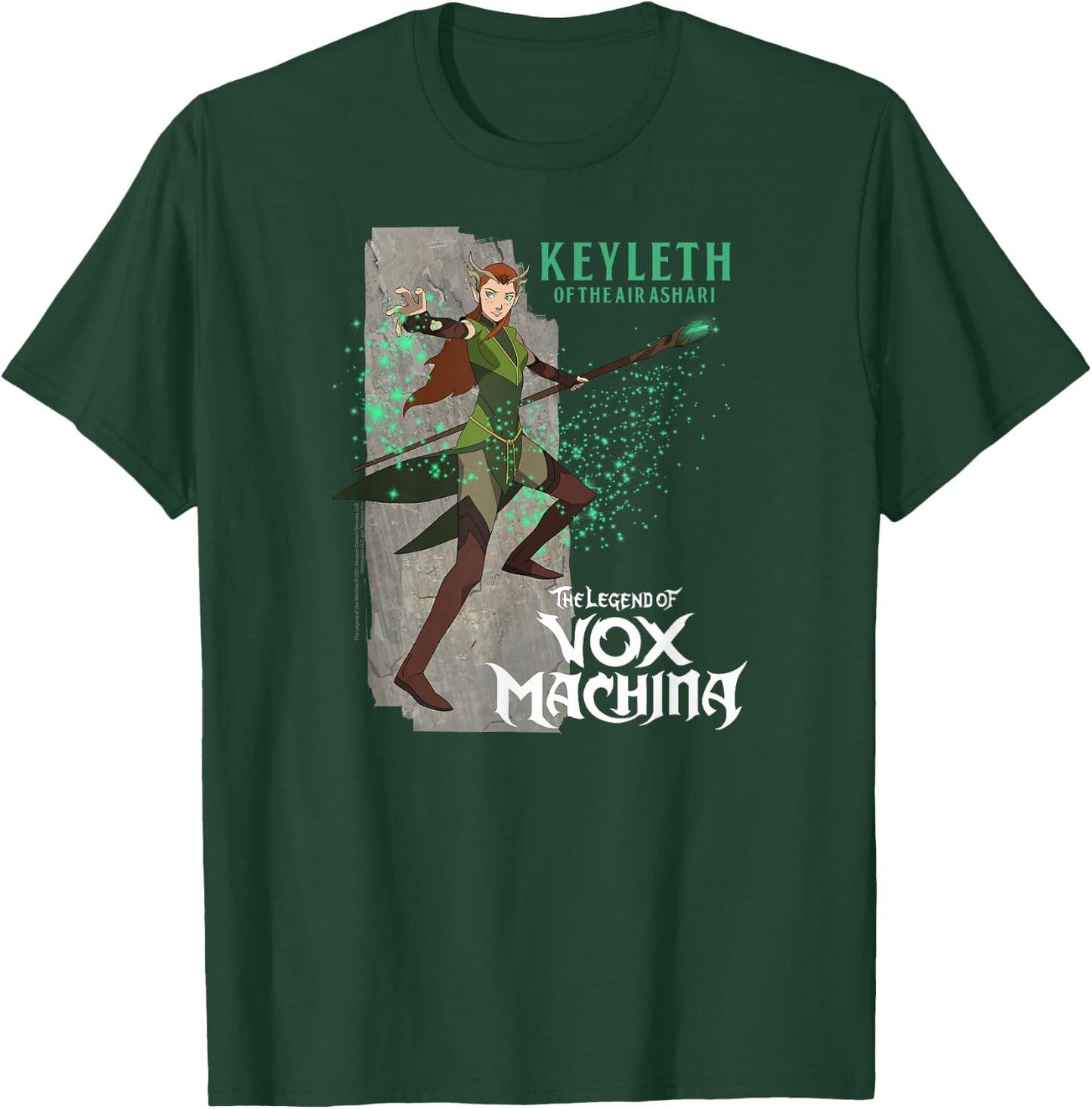 The Legend of Vox Machina Keyleth Small T-Shirt - T-Shirt | Forest