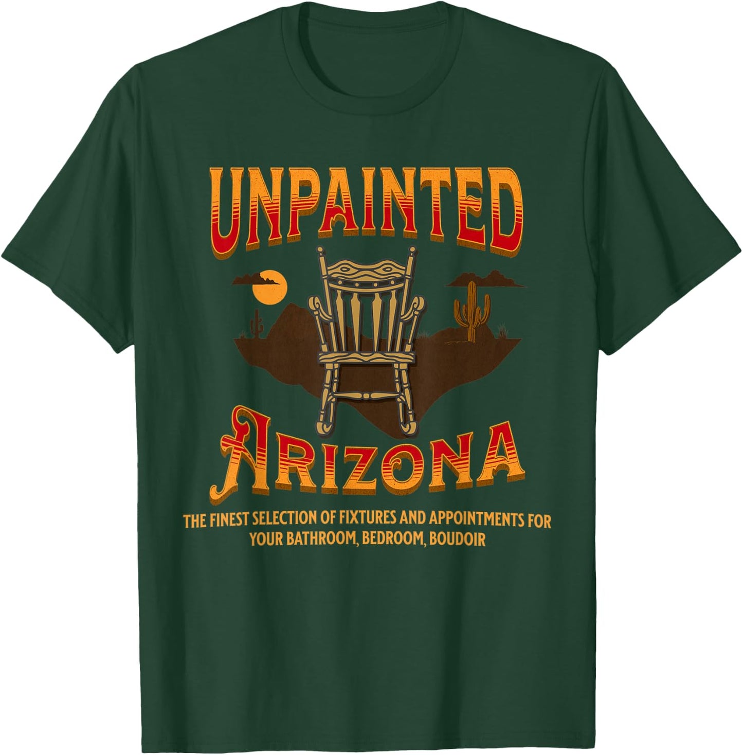 Unpainted Arizona | Funny Retro 80s Movie T-Shirt - T-Shirt | Forest