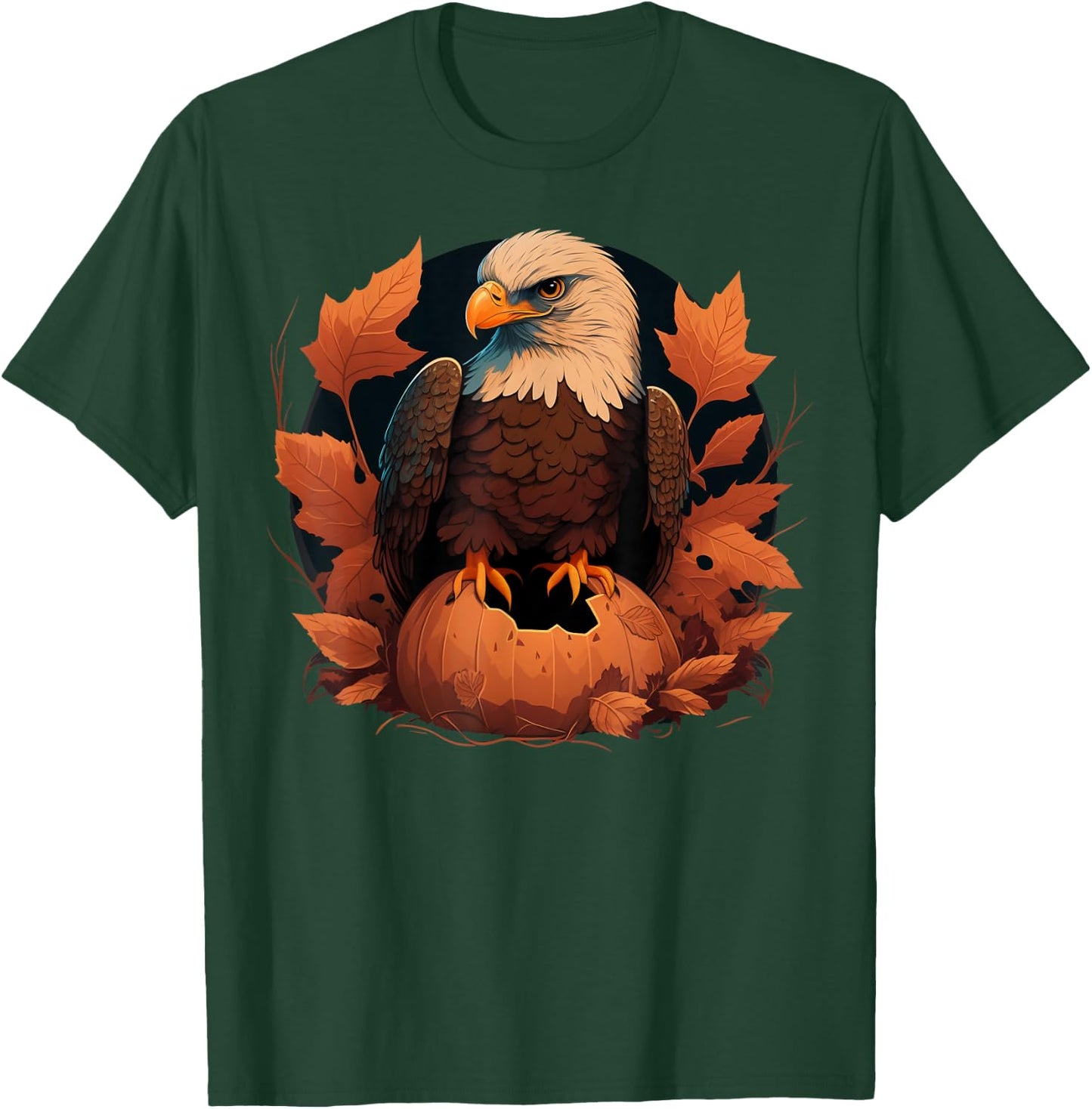 Pumpkin Eagle costume on Eagle Halloween T-Shirt - T-Shirt | Forest