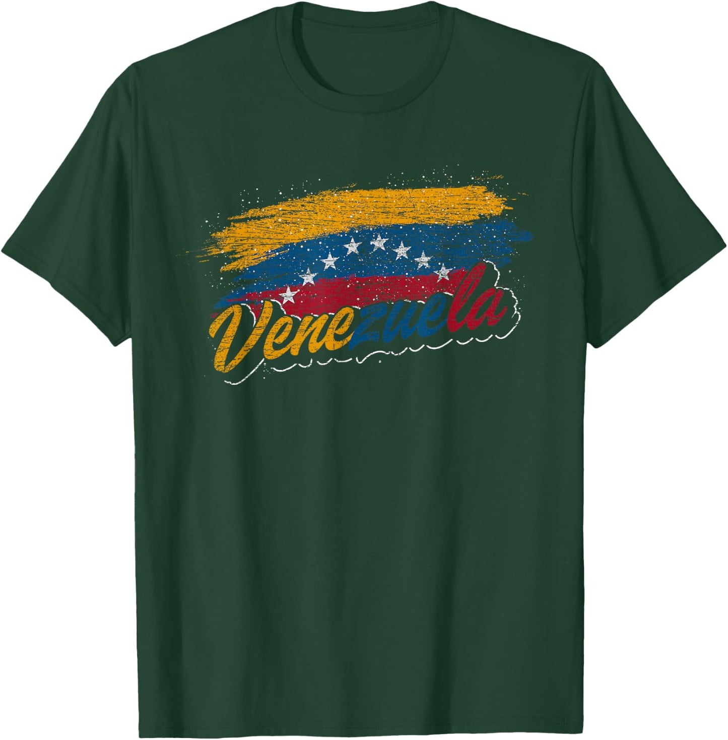 Latin American Gift Venezuela Flag Caracas Pride Venezuela T-Shirt - T-Shirt | Forest
