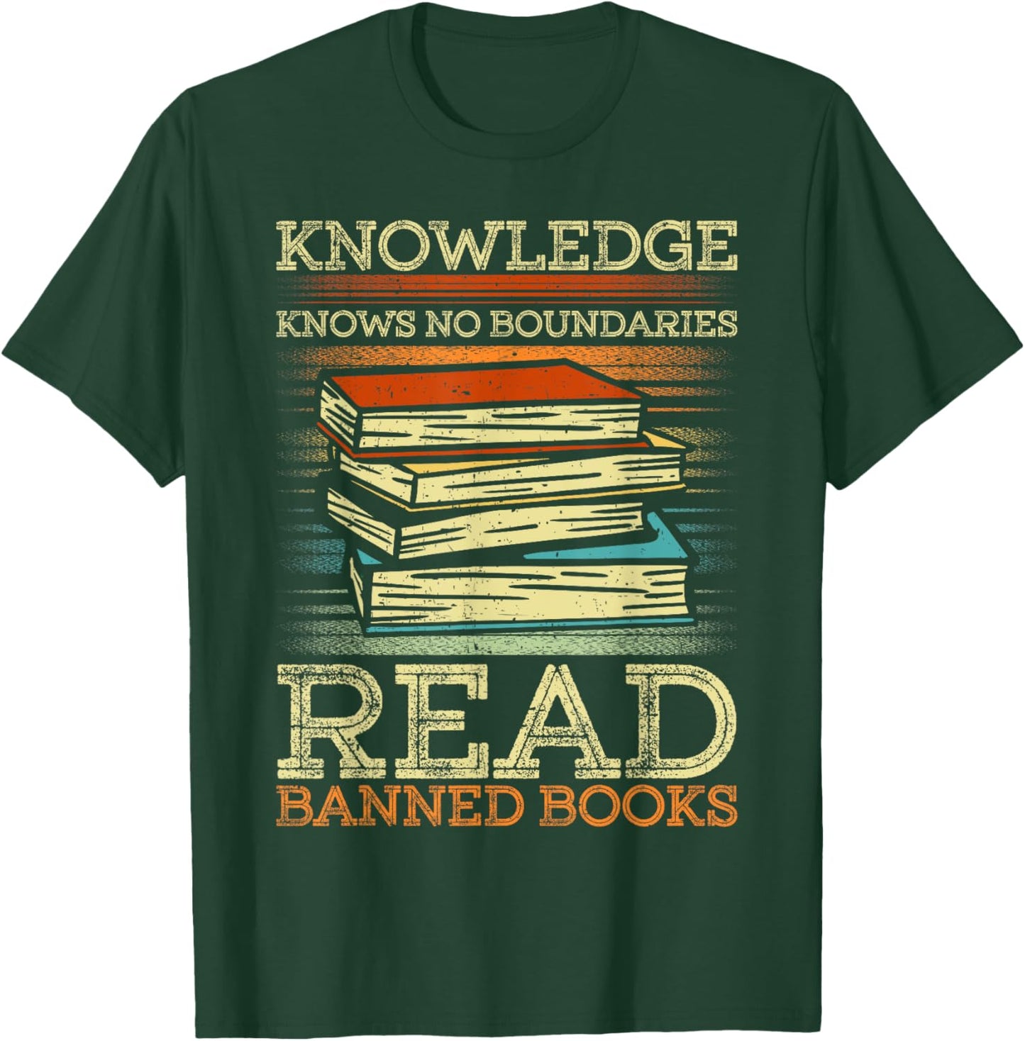 Celebrate Intellectual Freedom, Read Banned Books T-Shirt - T-Shirt | Forest
