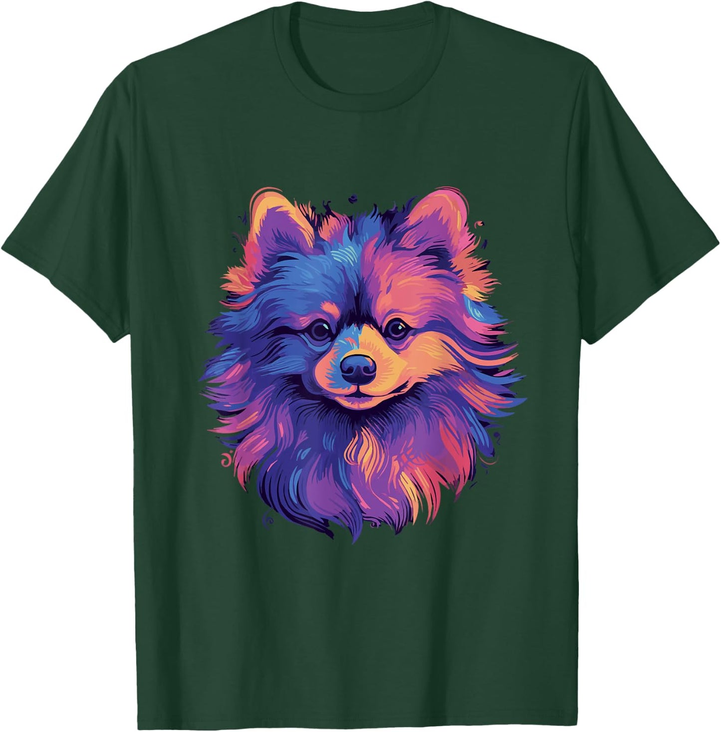 Pomeranian Color T-Shirt - T-Shirt | Forest