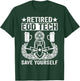 Funny Bomb Technician Retired Eod Tech T-Shirt - T-Shirt | Forest