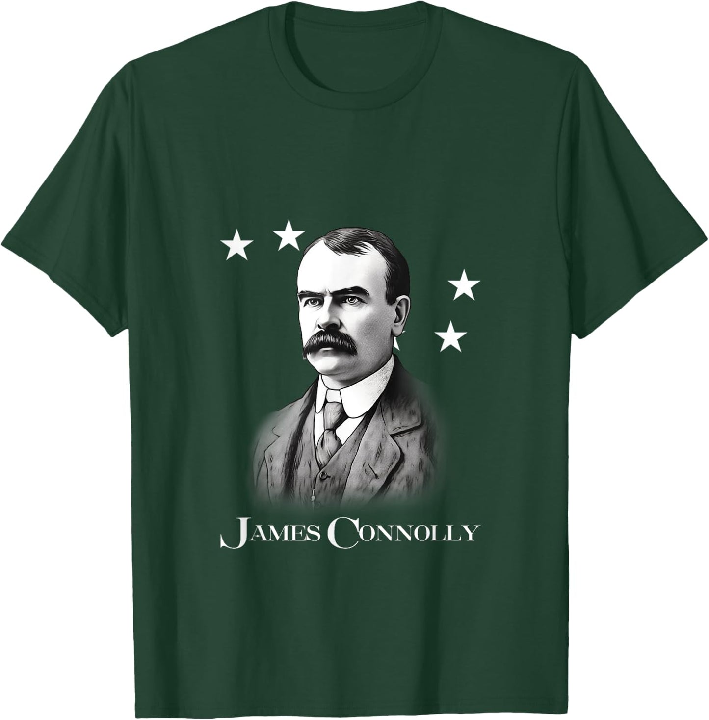 James Connolly - Irish Republican Socialist T-Shirt - T-Shirt | Forest