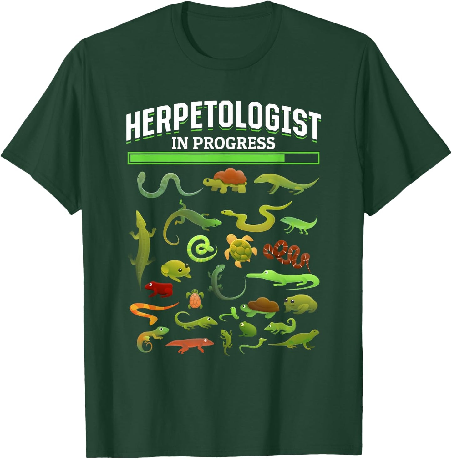 Future Herpetologist Zoology Reptiles T-Shirt - T-Shirt | Forest
