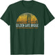 Golden Gate Bridge Vintage San Francisco, CA T-Shirt - T-Shirt | Forest