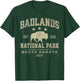 Badlands National Park South Dakota Nature Hiking Outdoors T-Shirt - T-Shirt | Forest