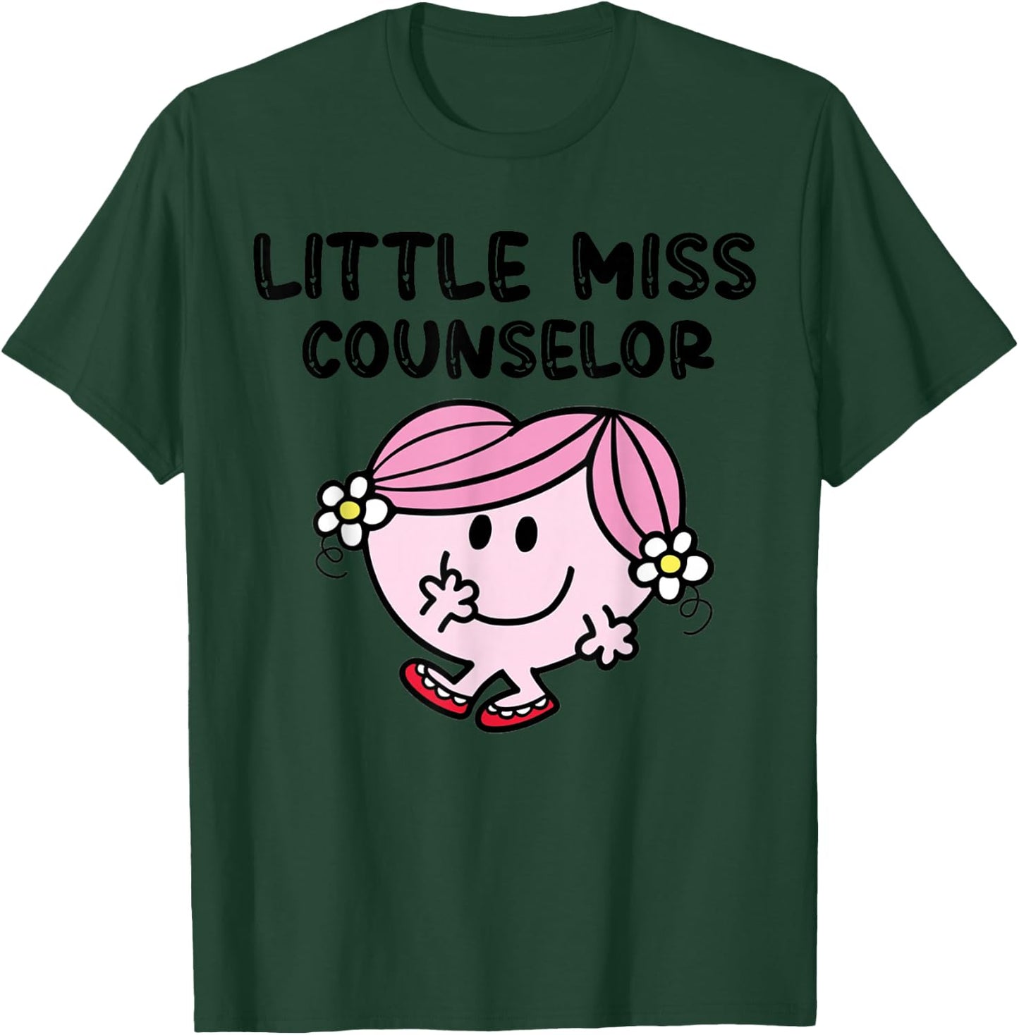 Teaching Staff Lover Little Miss Counselor T-Shirt - T-Shirt | Forest