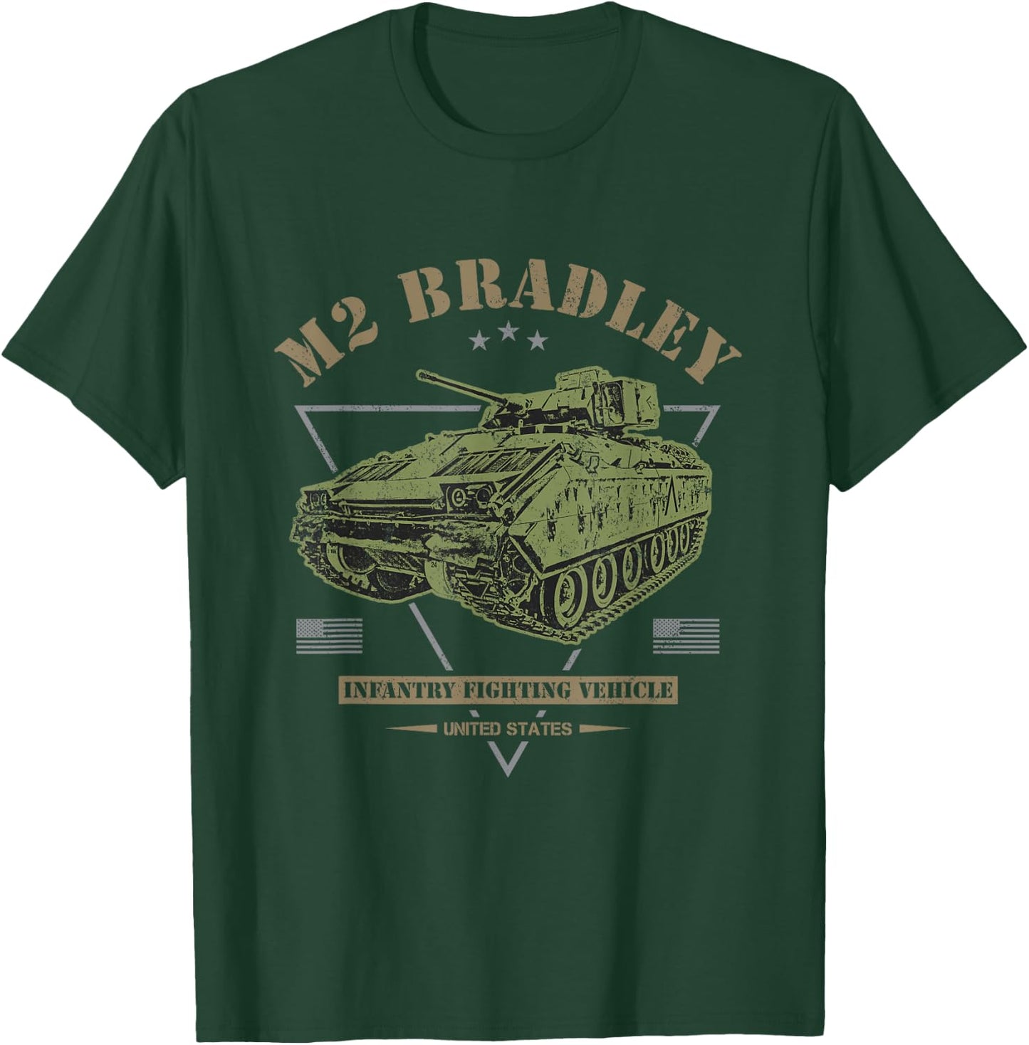 M2 Bradley T-Shirt - T-Shirt | Forest
