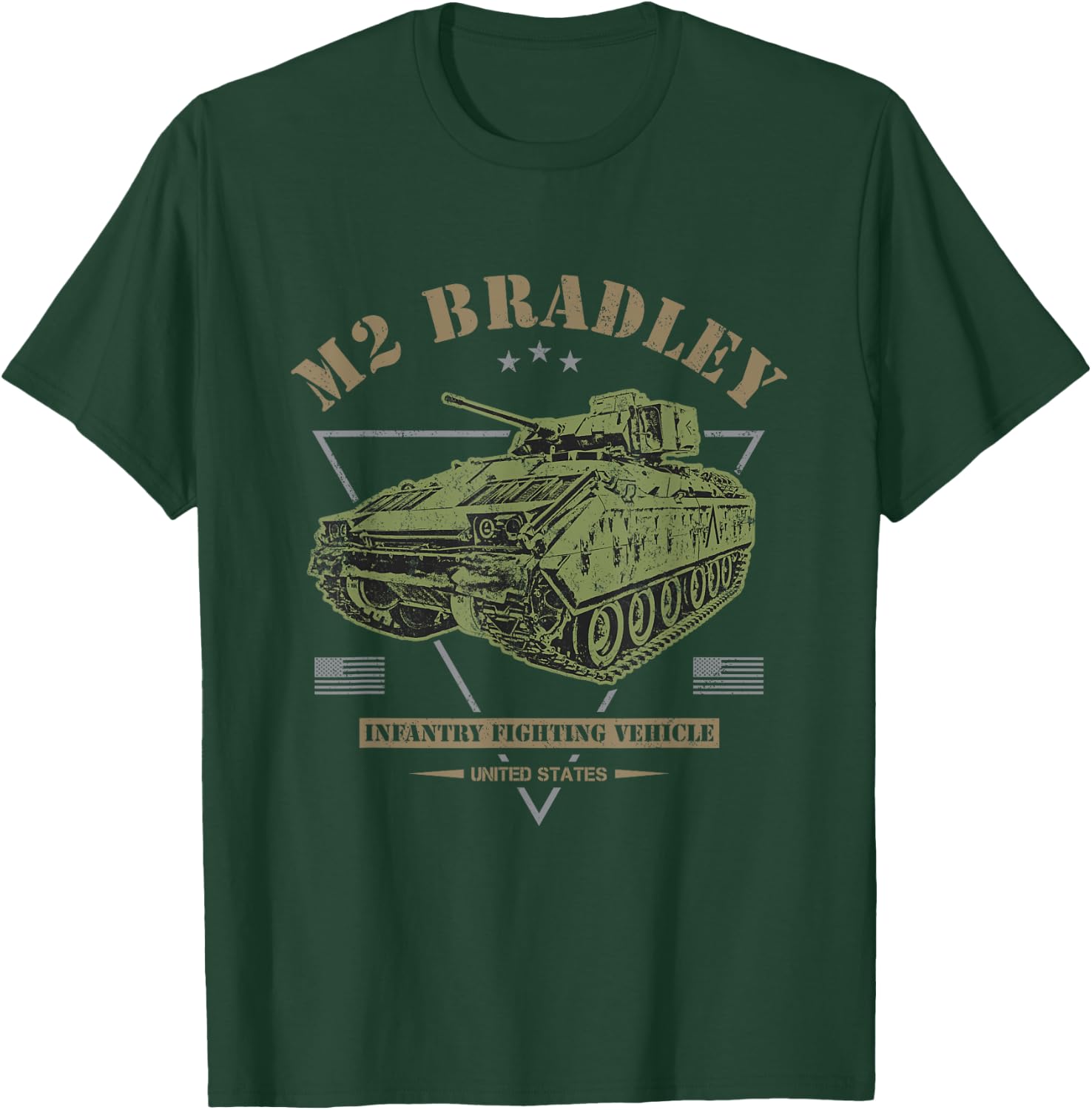 M2 Bradley T-Shirt - T-Shirt | Forest