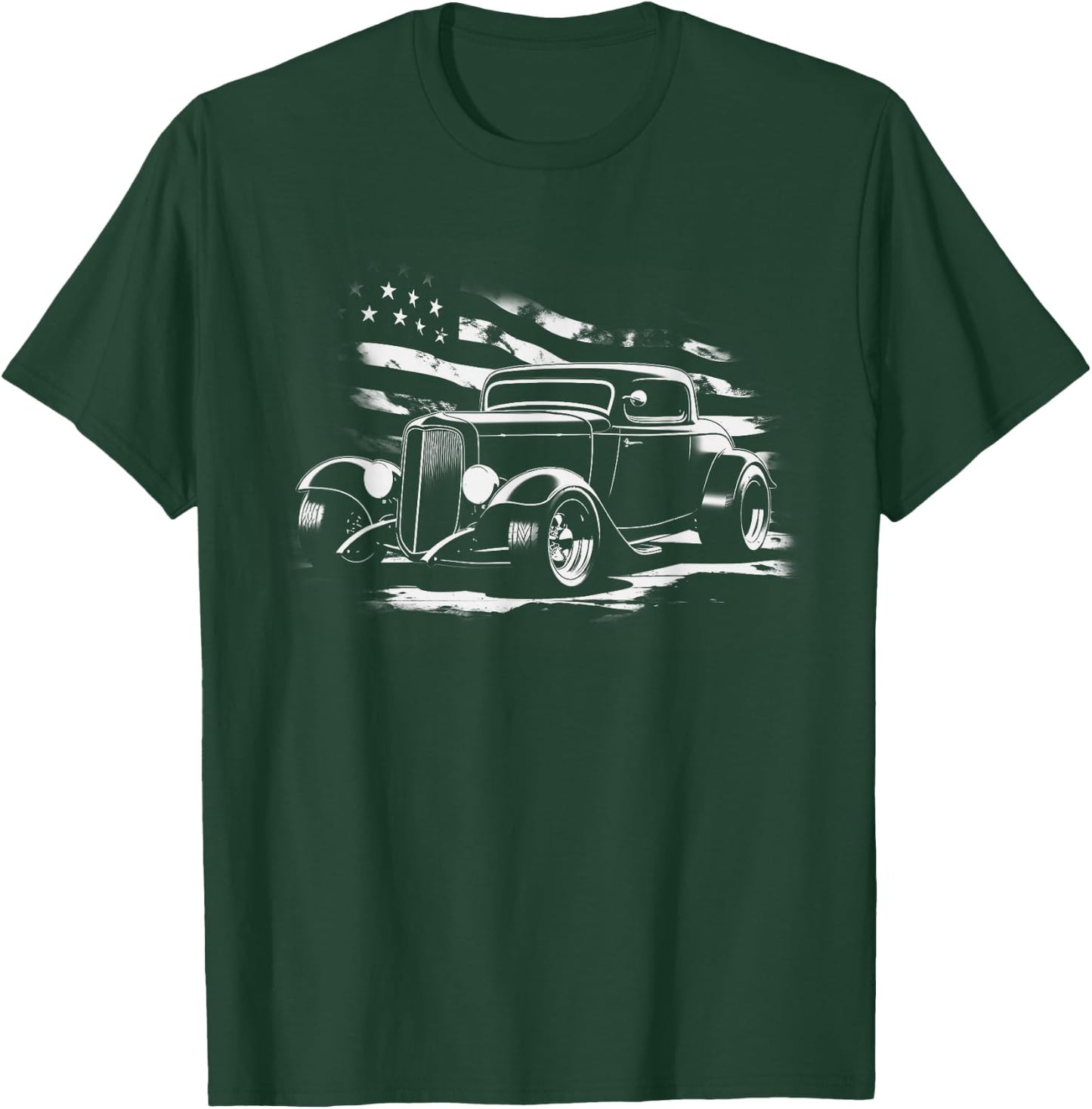 American Classic Hot Rod T-Shirt - T-Shirt | Forest
