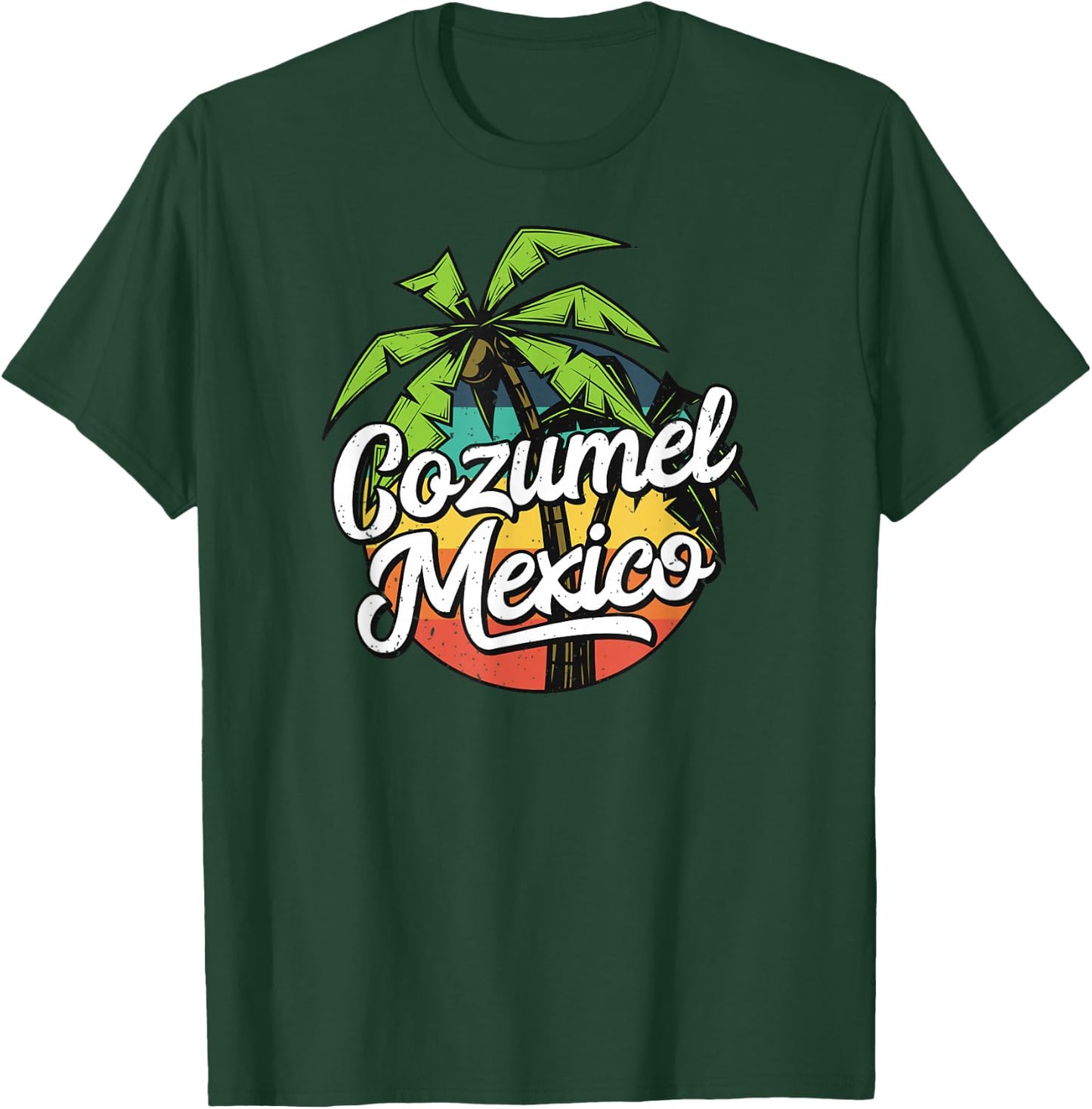 Cozumel Mexico Vacation T-Shirt - T-Shirt | Forest