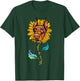 Sunflower Doberman head Funny Dog T-Shirt - T-Shirt | Forest
