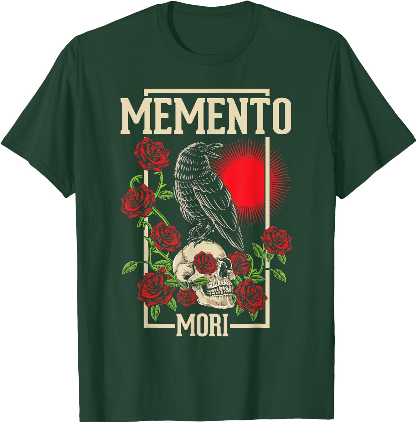 Memento Mori Stoicism Philosophy Stoic Philosopher Quote T-Shirt - T-Shirt | Forest