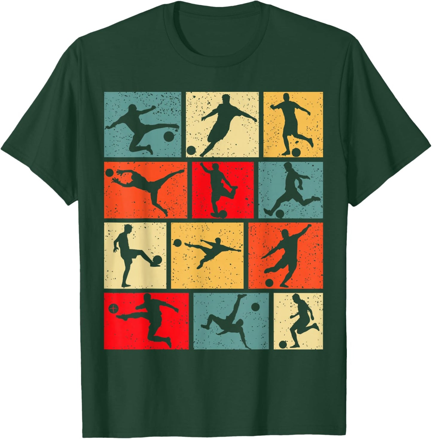 Soccer Boys Kids Men T-Shirt - T-Shirt | Forest
