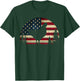 4th Of July Patriotic Chicken American USA Flag Chicken Love T-Shirt - T-Shirt | Forest