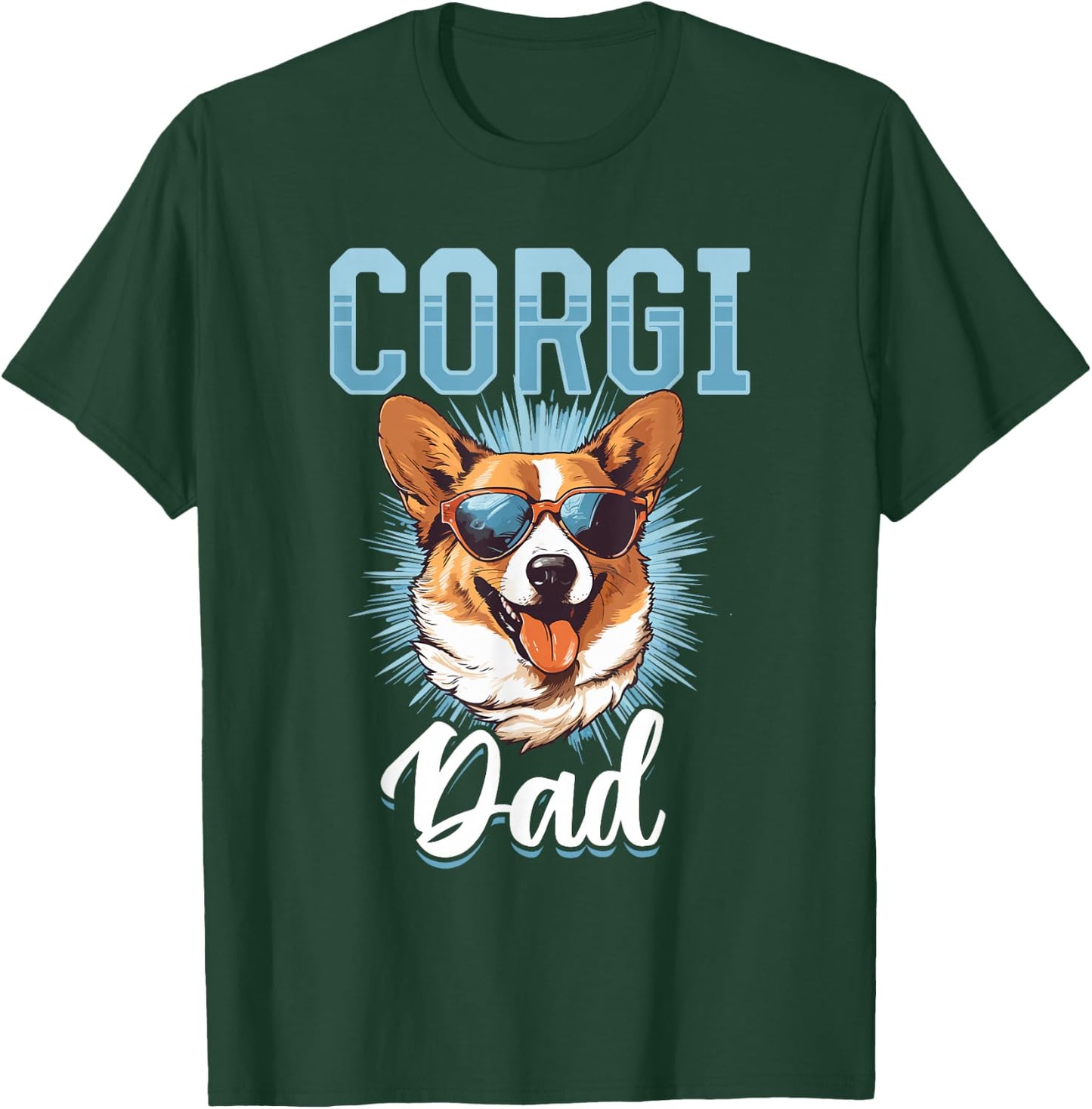 Pembroke Welsh Corgi - Corgi Dad T-Shirt - T-Shirt | Forest