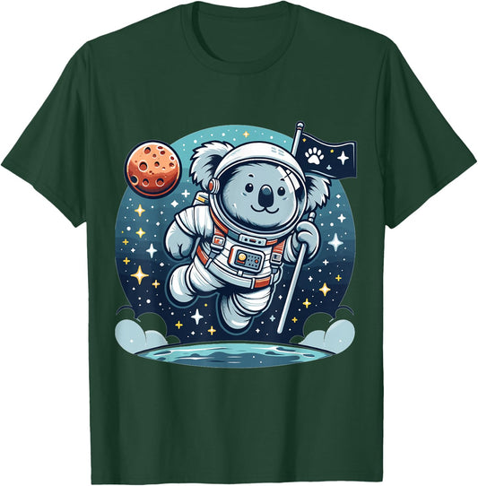Astronaut Koala Bear for Koala Bear lovers and Koala Bear T-Shirt - T-Shirt | Forest