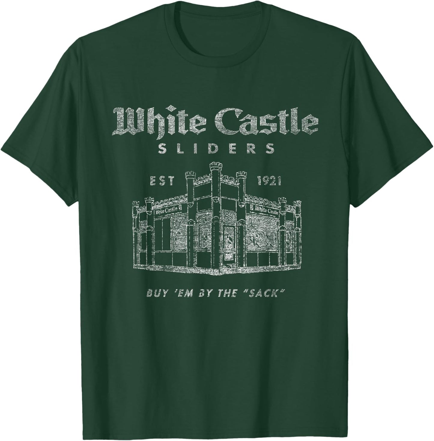 White Castle by The Sack T-Shirt - T-Shirt | Forest