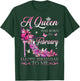 A Queen Was Born In February Happy Birthday To Me T-Shirt - T-Shirt | Forest