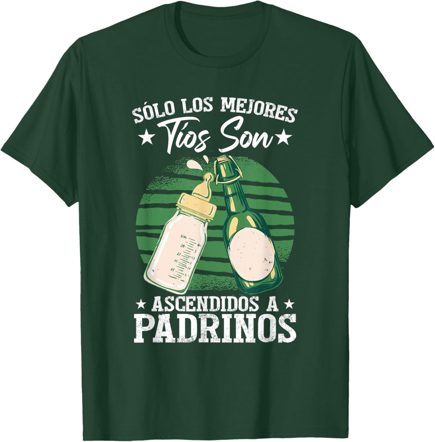 Sólo Los Mejores Tíos Son Ascendidos A Padrinos T-Shirt - T-Shirt | Forest