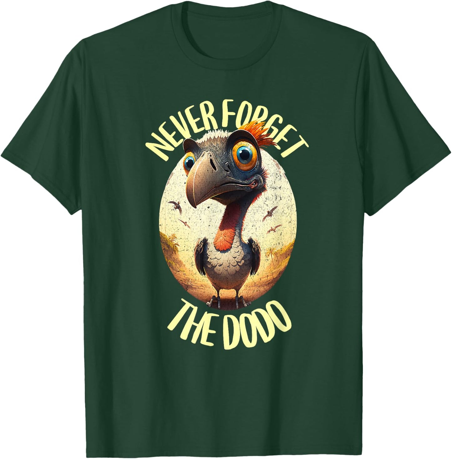 Dodo - Never forget the dodo - Dodo bird T-Shirt - T-Shirt | Forest