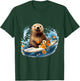 Otter 841 Surfing California Sea T-Shirt - T-Shirt | Forest