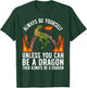 Funny Dragon Design Women Kids Fantasy Dragon Lover T-Shirt - T-Shirt | Forest