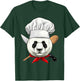 Restaurant Panda Chef Cook Culinary Kitchen Cooking Lover T-Shirt - T-Shirt | Forest