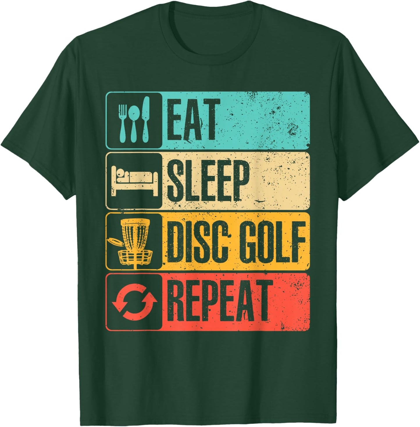 Funny Disc Golf Art Women Golf Player Disc Golfers T-Shirt - T-Shirt | Forest