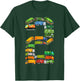 Toddler Garbage Truck Themed 2nd Birthday 2 Year Old Boys T-Shirt - T-Shirt | Forest