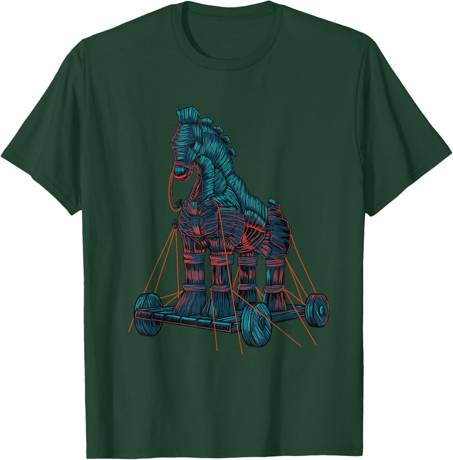 Trojan horse T-Shirt - T-Shirt | Forest