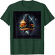 Funny Black Cat Astronaut Hamburger For Kids, Women, Men T-Shirt - T-Shirt | Forest
