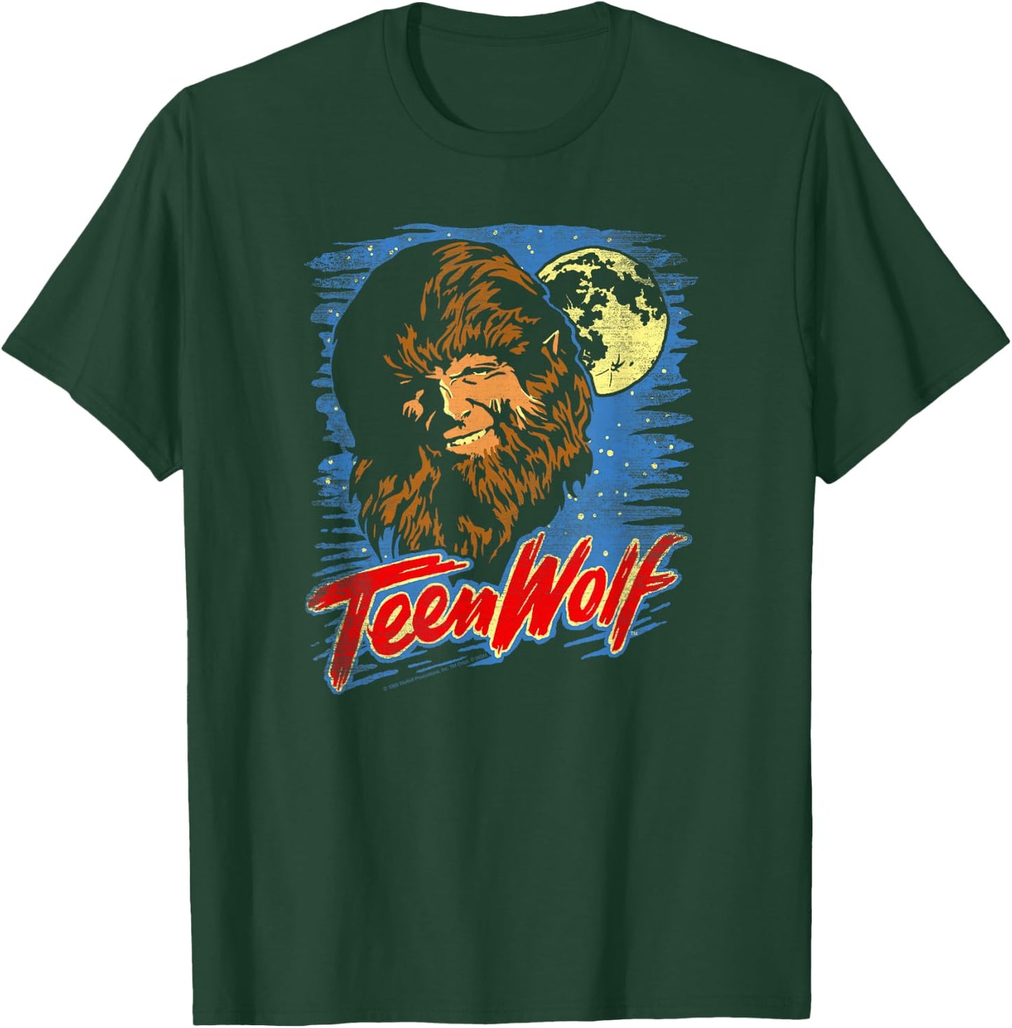 Teen Wolf Moon Wolf T-Shirt - T-Shirt | Forest