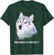 Preserve and Protect wolves and wolf packs Conservation of T-Shirt - T-Shirt | Forest