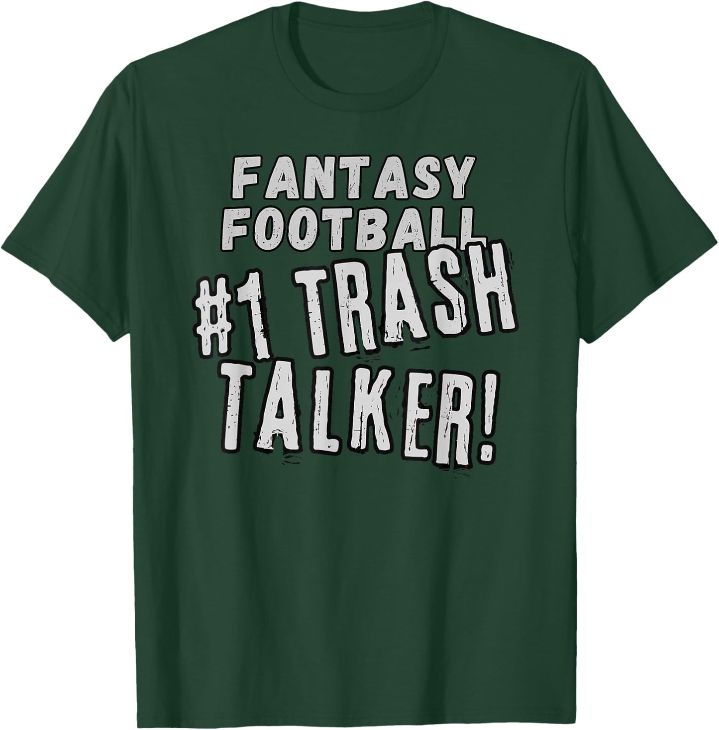 Fantasy Football Trash Talk, League Guru T-Shirt - T-Shirt | Forest