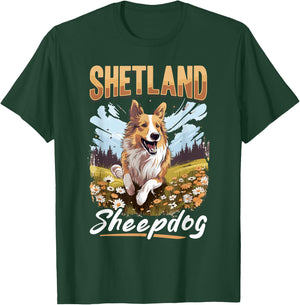 Shetland Sheepdog Dog Sheltie shetland sheepdog T-Shirt - T-Shirt | Forest