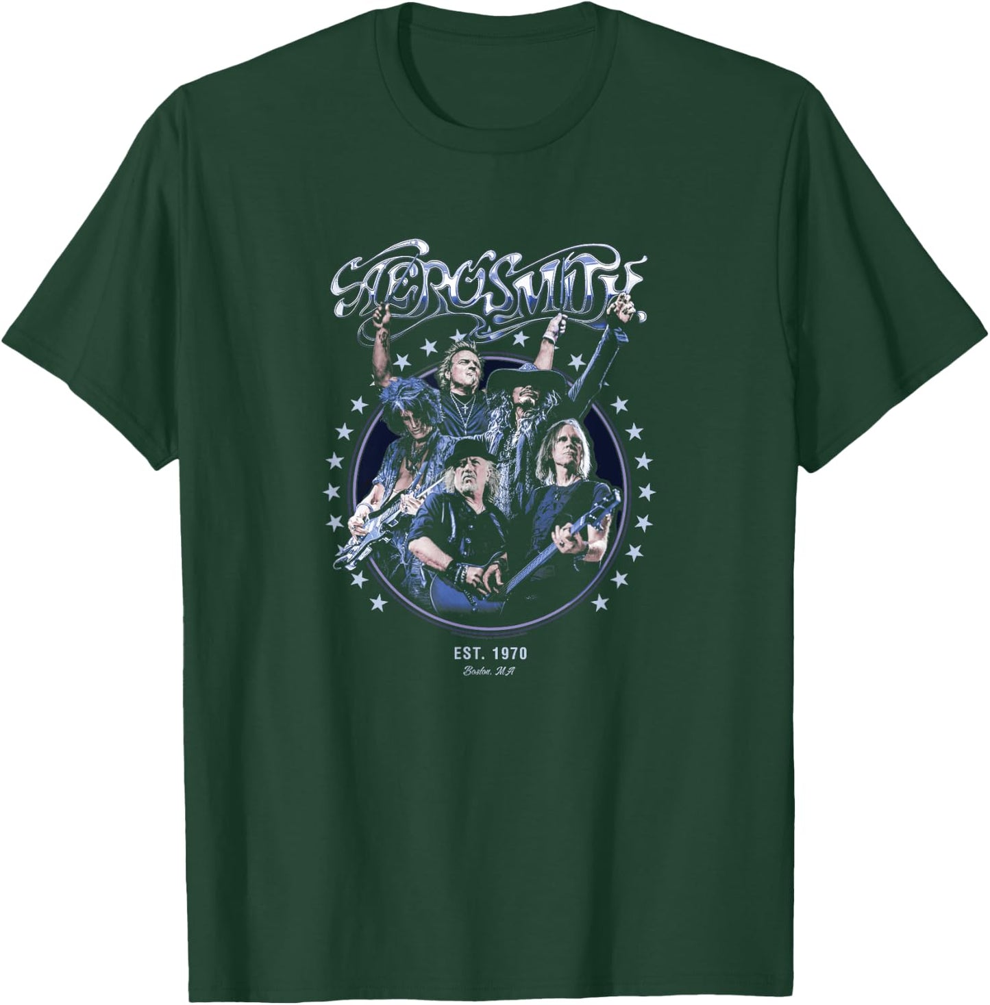 Aerosmith - Boston Est. 1970 T-Shirt - T-Shirt | Forest