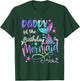 Daddy Of The Birthday Mermaid Matching Family Party Father's T-Shirt - T-Shirt | Forest