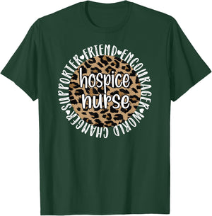 Hospice Nurse Appreciation Palliative Nurse T-Shirt - T-Shirt | Forest