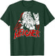 Sleigher Hail Santa Heavy Metal Christmas & Women T-Shirt - T-Shirt | Forest