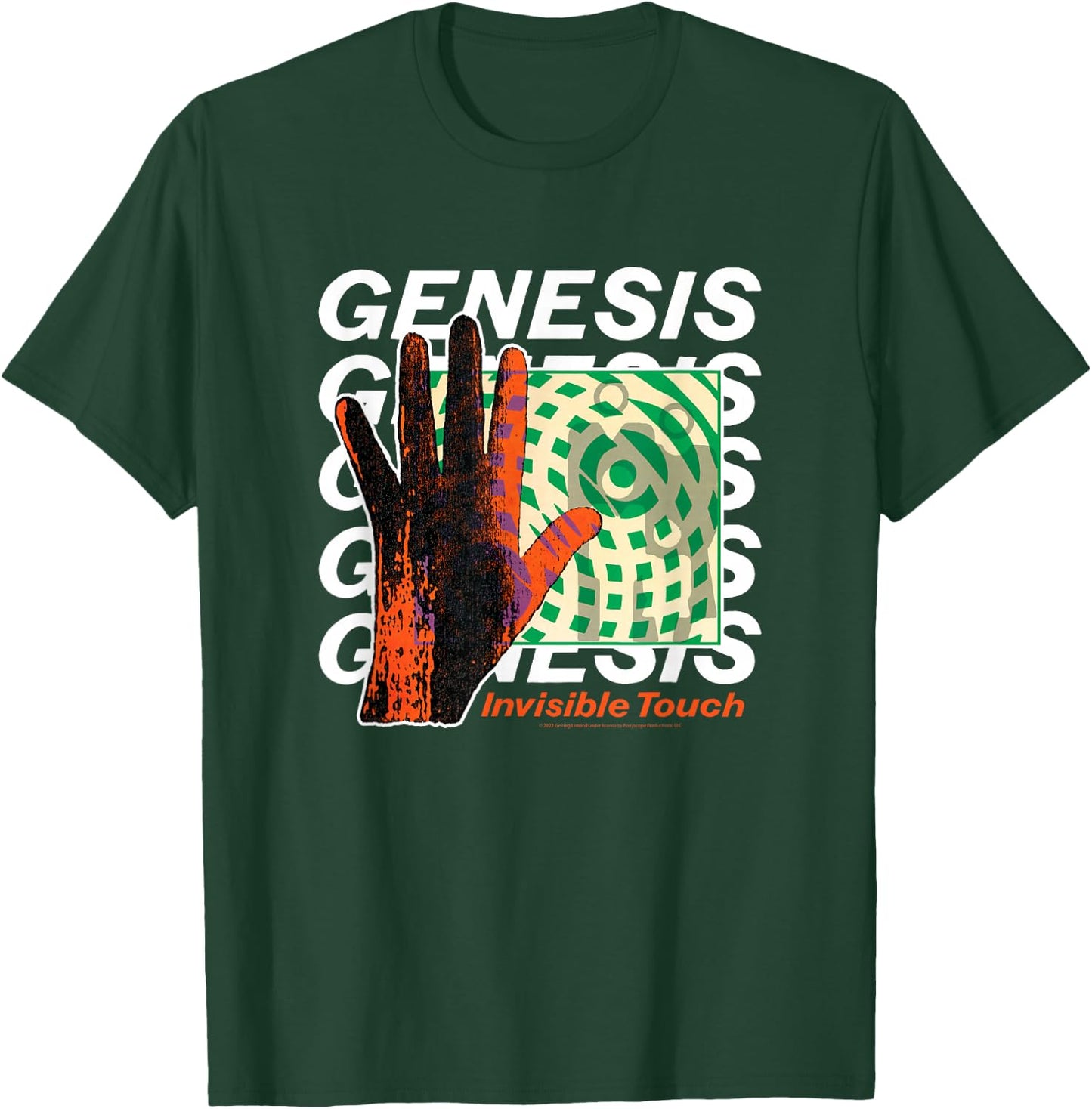 Genesis - Invisible Touch T-Shirt - T-Shirt | Forest